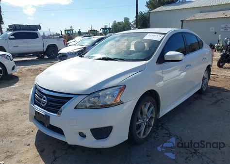 2013 Nissan Sentra Sr z USA, uszkodzony, nr VIN 3N1AB7AP9DL791661